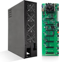 8 Ports GPU Mining Frame Case with 4 Cooling Fans Black F552427