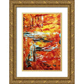 Gold Ornate Wood Framed 11x14 Art Print U5705