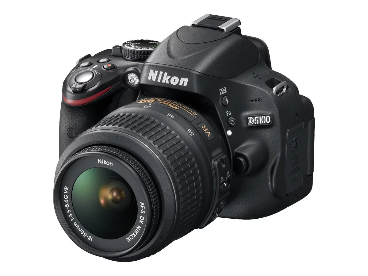 Digital SLR Camera 16.2 MP with 18-55mm and 55-200mm VR Lenses W1096