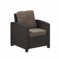 Outdoor Wicker Club Chair J265129