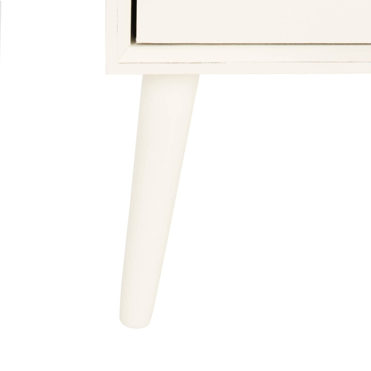 White 3 Drawer Chest I435
