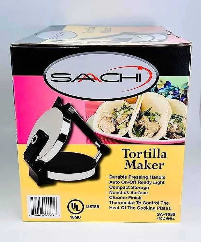 Electric Non-Stick Roti Chapati Tortilla Maker with Temperature Control X199729