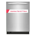 24 In. Built-In Tall Tub Dishwasher in Stainless Steel with 5-Cycles, 49 dBA U170