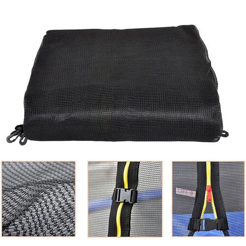 10FT Round Trampoline with Basketball Hoop and Safety Enclosure R2761