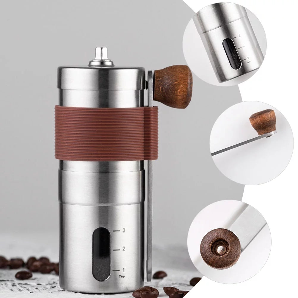 Portable Manual Coffee Maker Detachable Coffee Bean Grinder Z587417