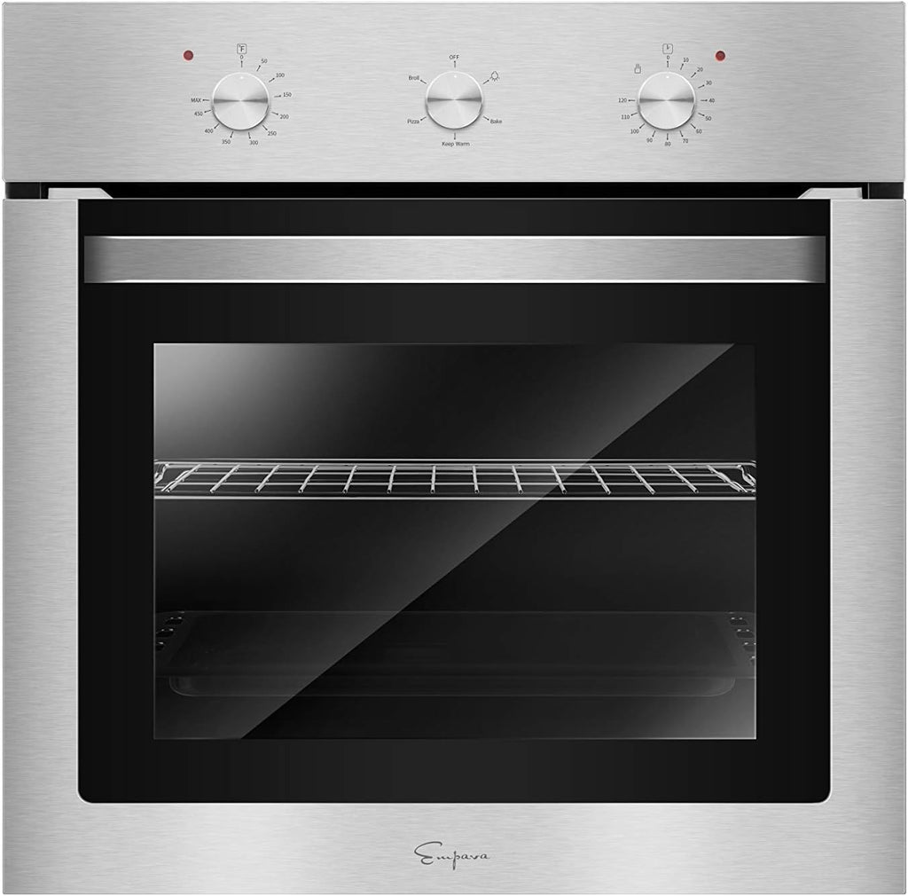 24 Inch Stainless Steel Electric Single Wall Oven P1839