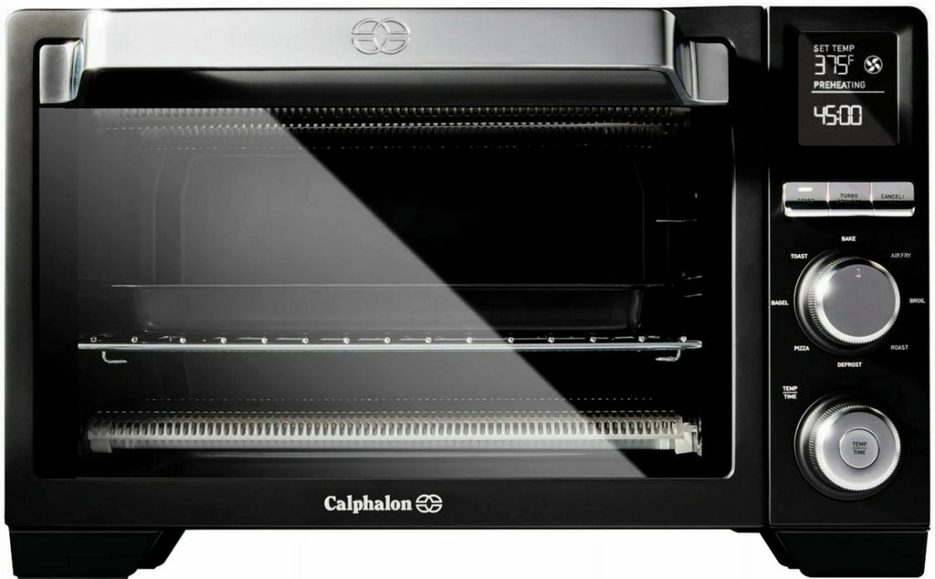 Black Air Fry Convection Countertop Toaster Oven J352108