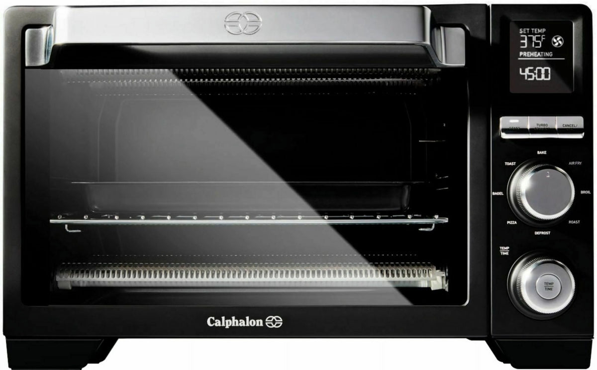 Black Air Fry Convection Countertop Toaster Oven J352108