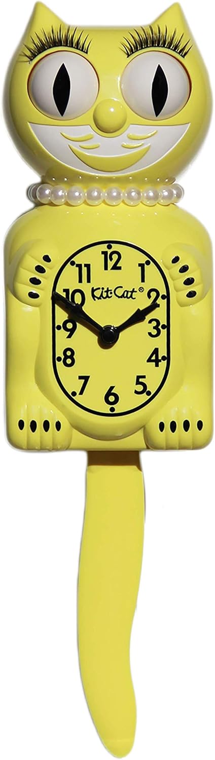 Black Kit-Cat Klock Pack of 2 W3473