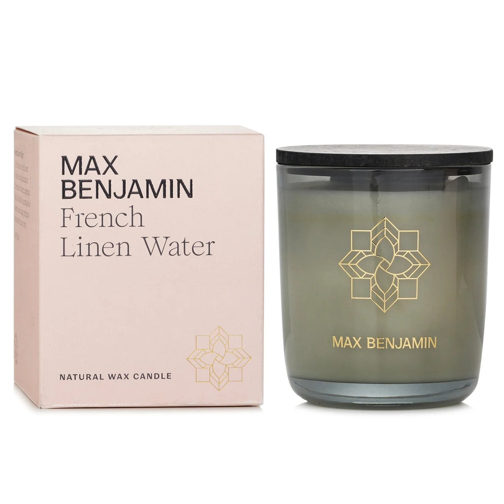 French Linen Water Natural Wax Candle 7.4oz S187
