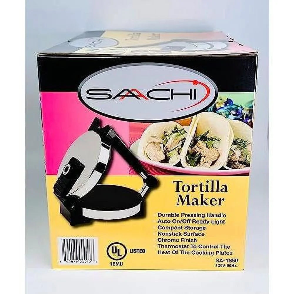 Electric Non-Stick Roti Chapati Tortilla Maker with Temperature Control X199729