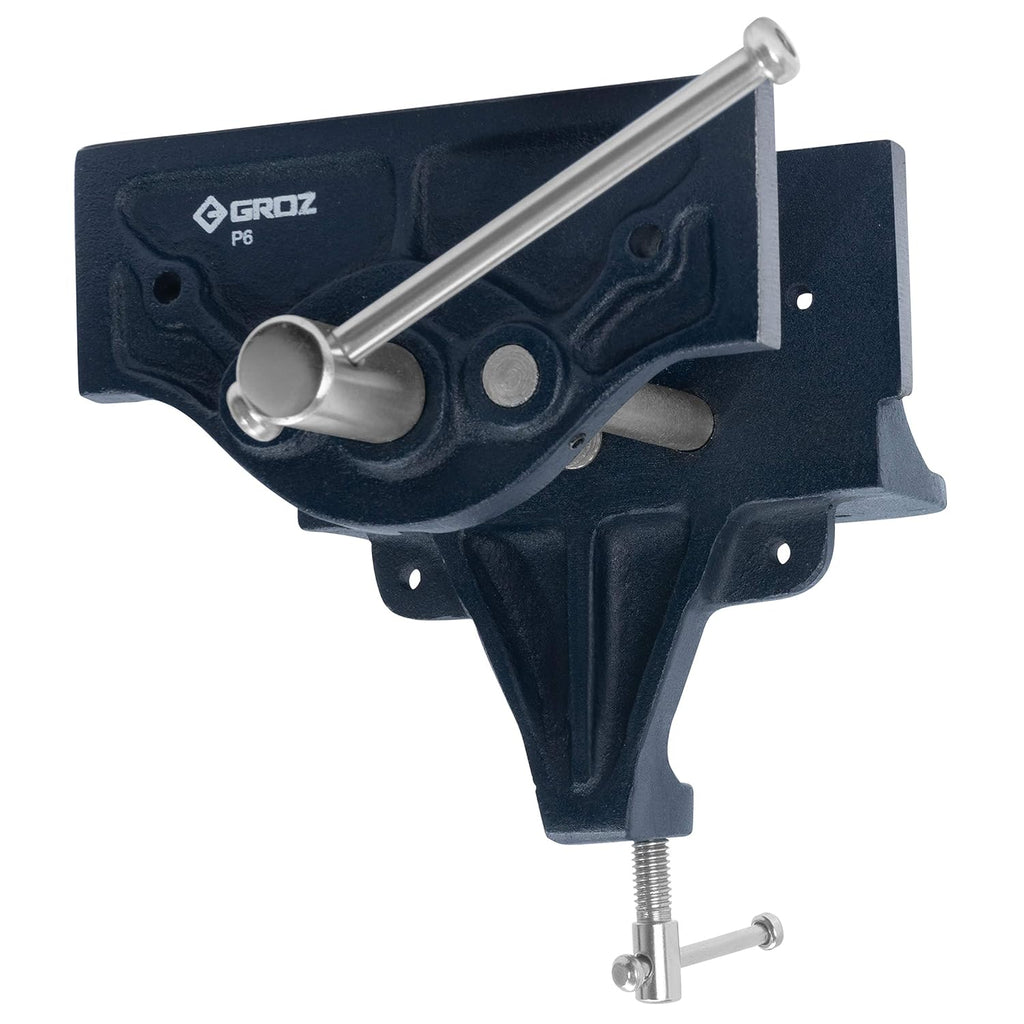 6-inch Portable Cast Iron Wood-Working Vise U6757
