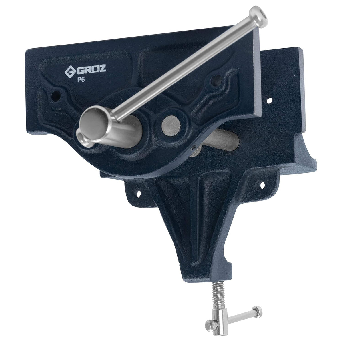 6-inch Portable Cast Iron Wood-Working Vise U6757