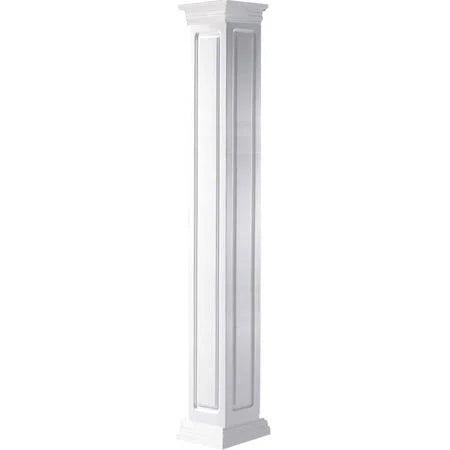 10 inchw x 09&h Raised Panel Column Q403224