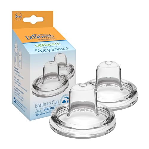 100% Silicone Baby Bottle Nipple, 2 Count E439045