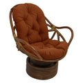 Rattan Swivel Rocker Chair S11356
