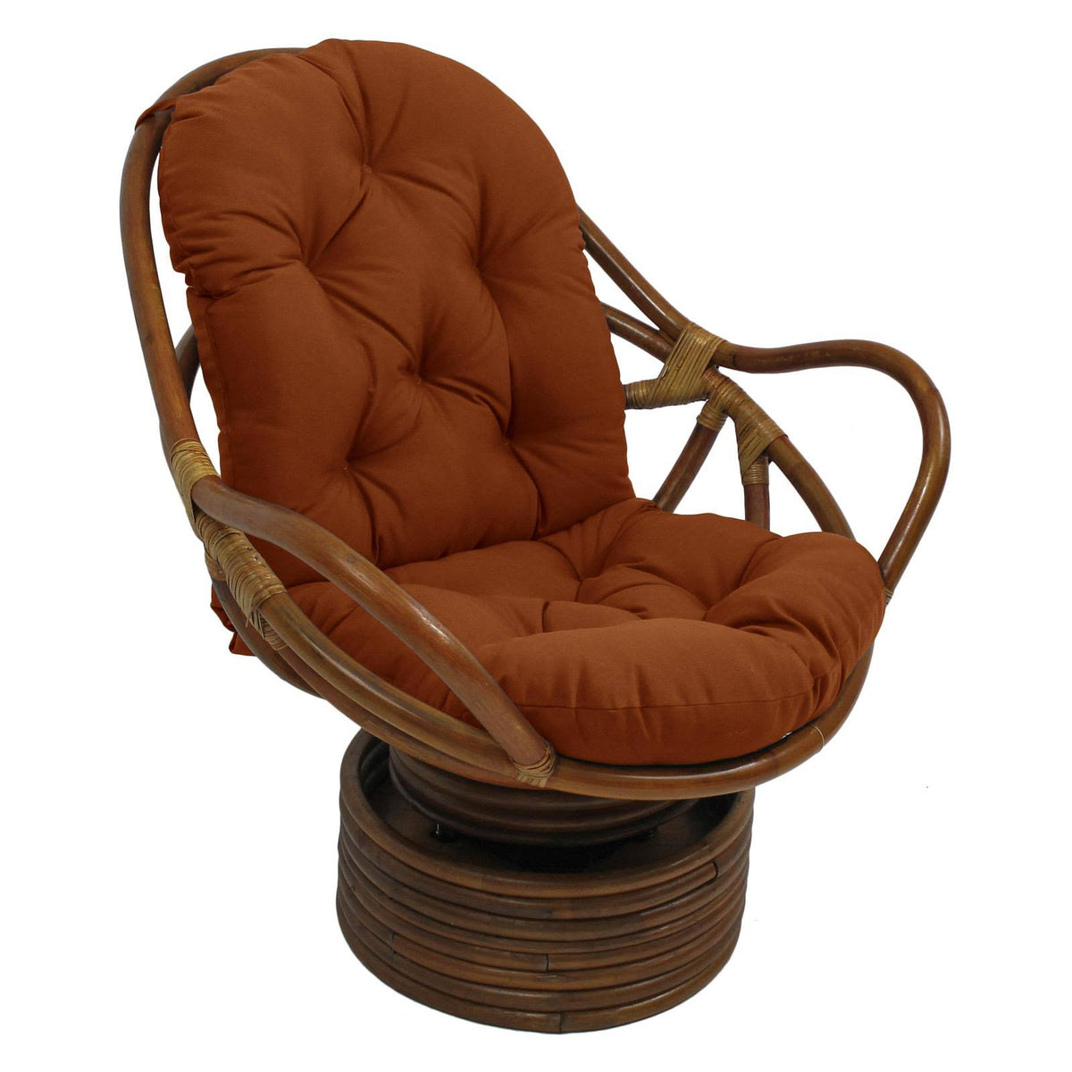 Rattan Swivel Rocker Chair S11356