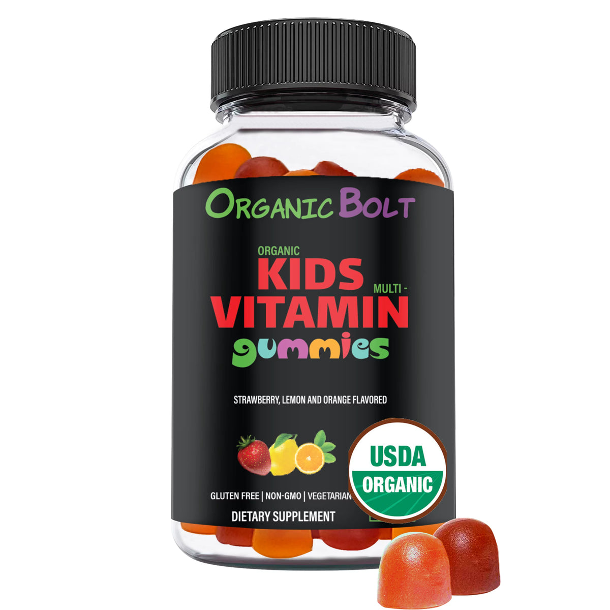 Organic Kids Multivitamin Gummies, 60 Count B6603