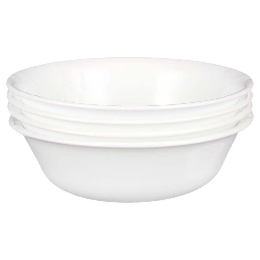 12 Piece White Dinnerware Set S261