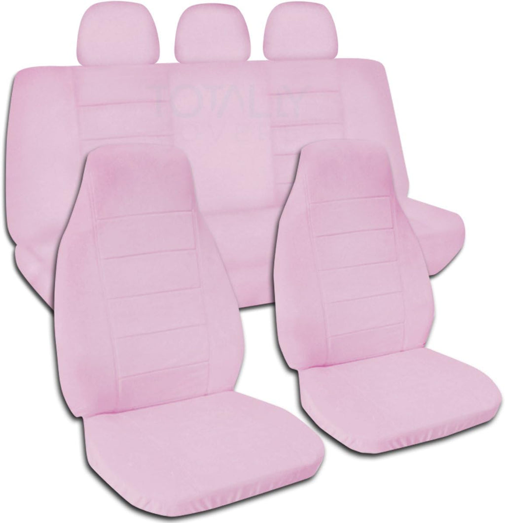 Pink Semi-Custom Fit Full Set Car Seat Covers I667065