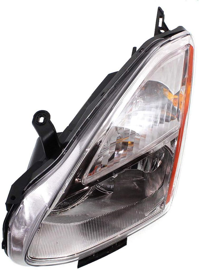 Headlight Assembly Driver Side with Bulbs D268