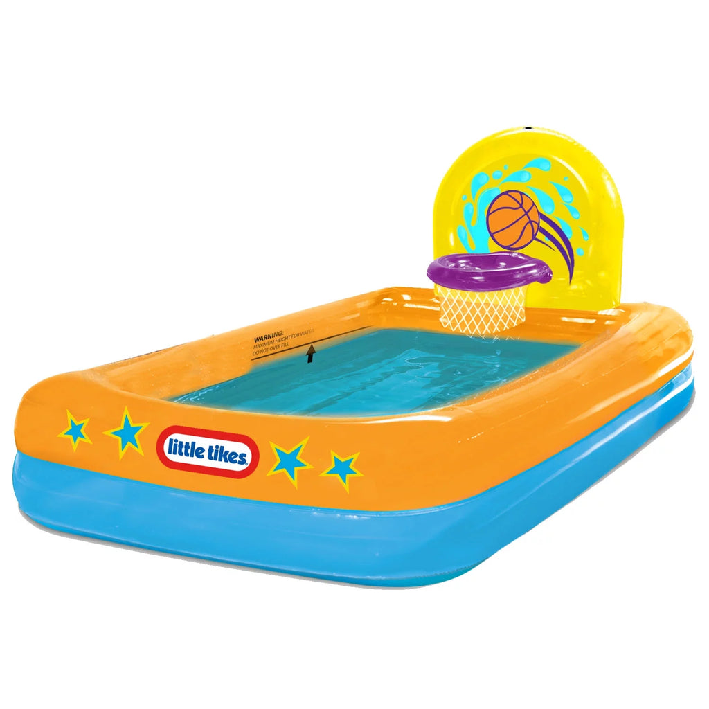 Inflatable Pool with Basketball Hoop and Ball M125