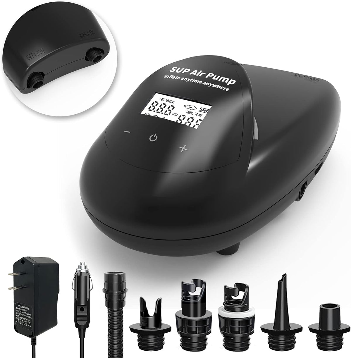 Rechargeable 20PSI Electric SUP Air Pump B16444