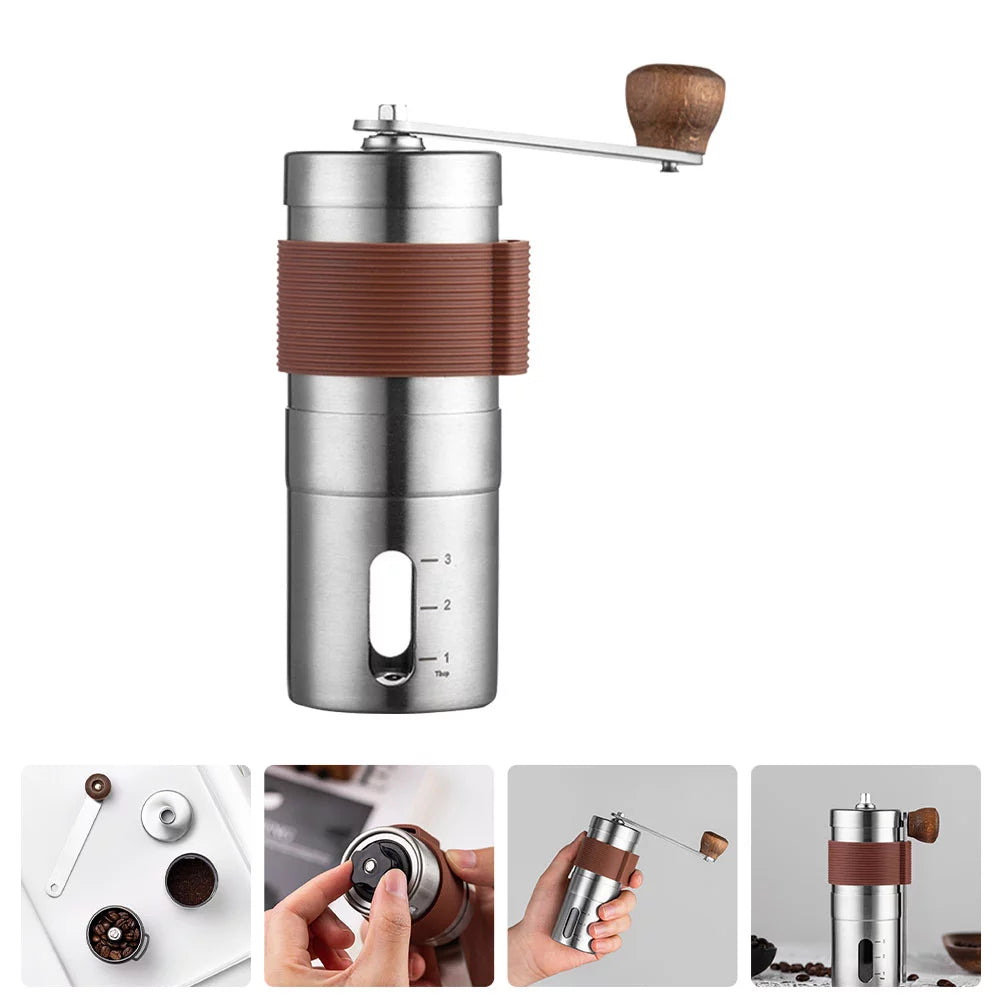 Portable Manual Coffee Maker Detachable Coffee Bean Grinder Z587417