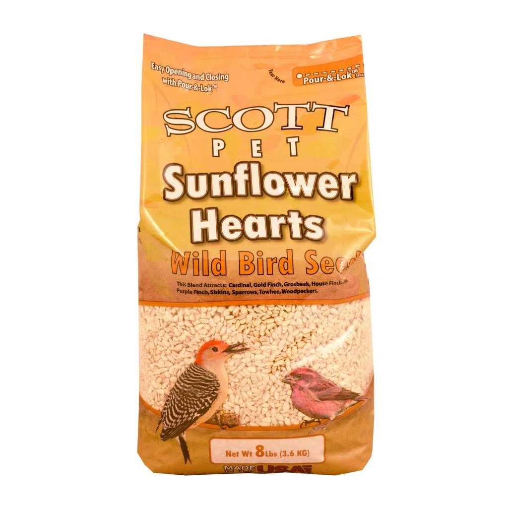 Sunflower Hearts Chips 8LB D7427