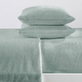 Jade Velvet Plush Sheet Set California King Z15260