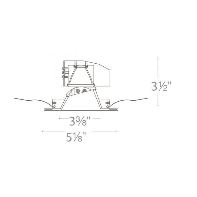 White Adjustable LED Trim G821