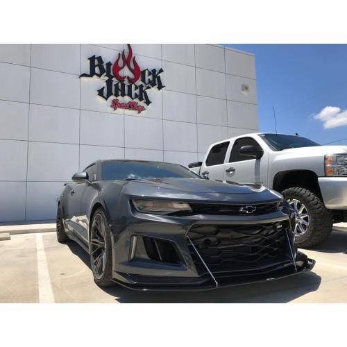 Front Carbon Fiber Splitter for 2017 Chevrolet Camaro ZL1 W48637
