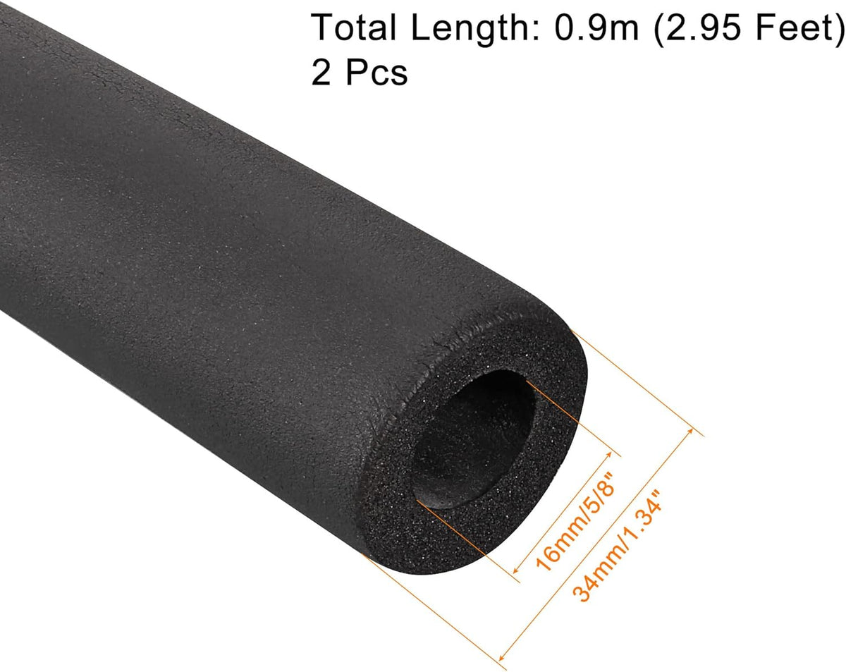 Black Foam Tubing Pack of 2 W55734