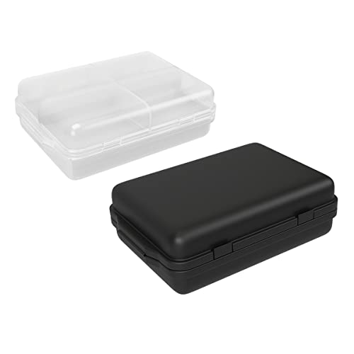 Gray Magnetic Pill Case with 7 Compartments Z545504