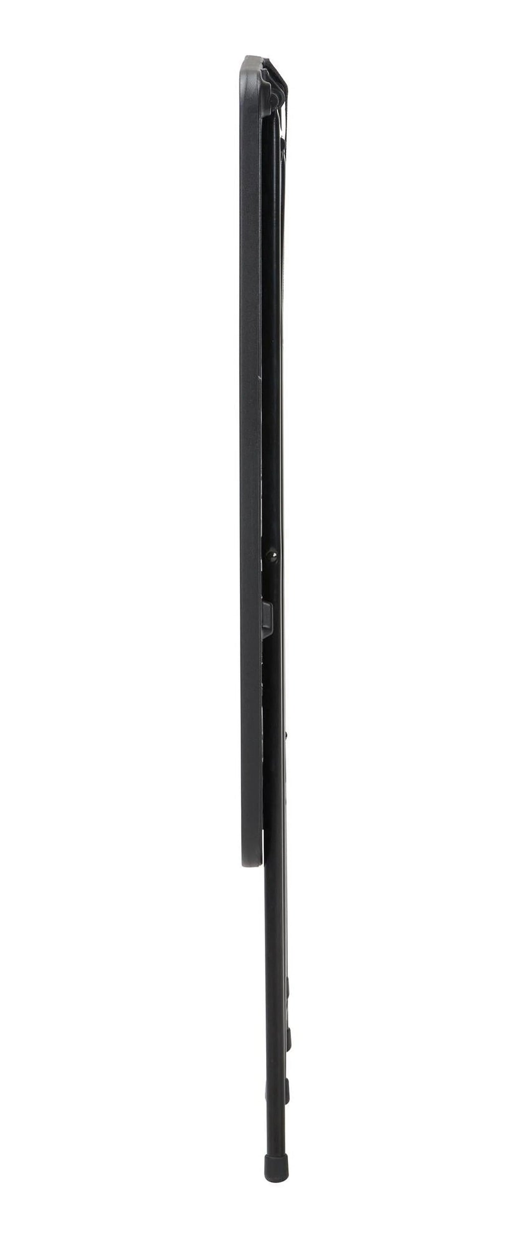 Black Adjustable Height Folding Table X2911