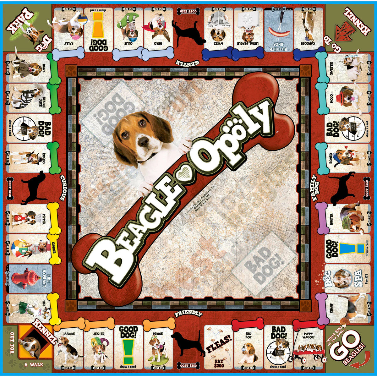 Beagle-Opoly Board Game N491