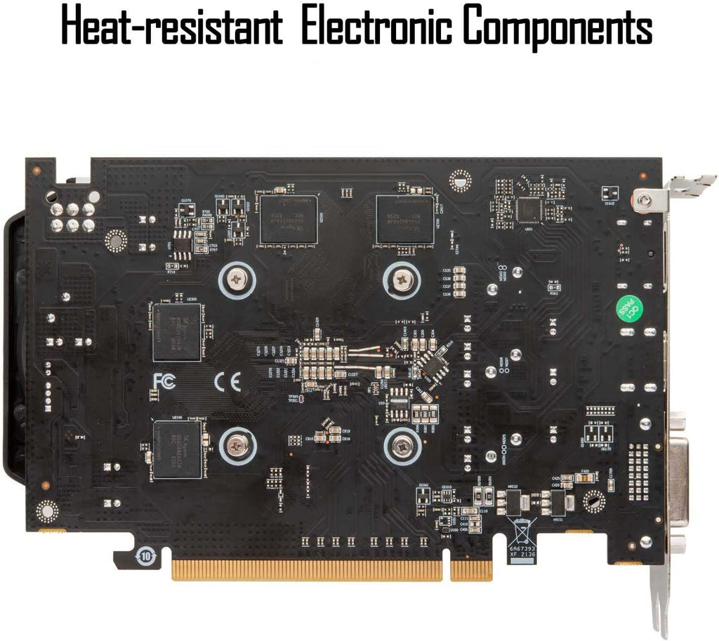 4GB GDDR5 128 Bit Graphics Card with Dual Fans Z588
