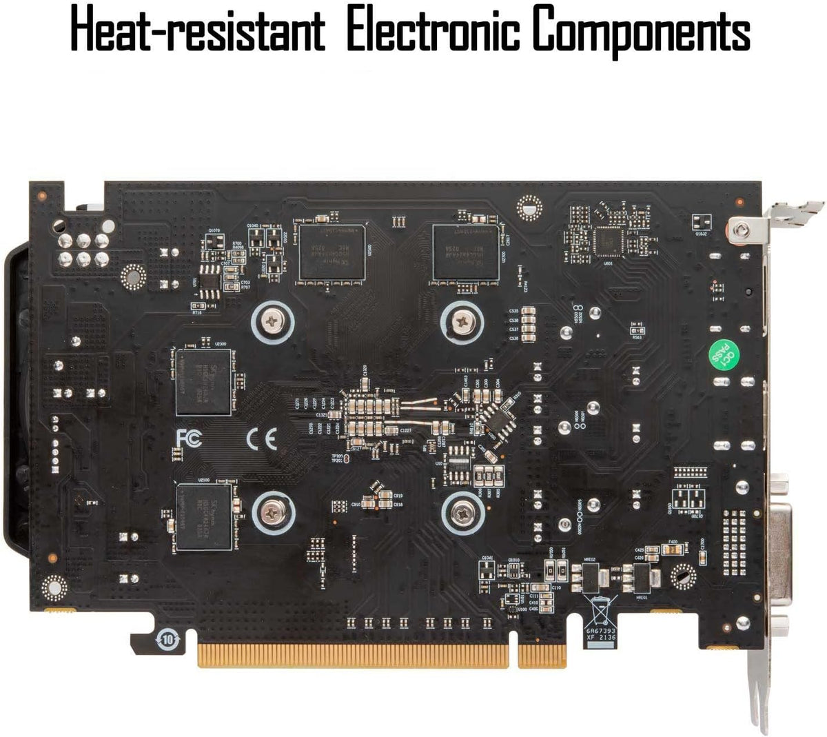 4GB GDDR5 128 Bit Graphics Card with Dual Fans Z588