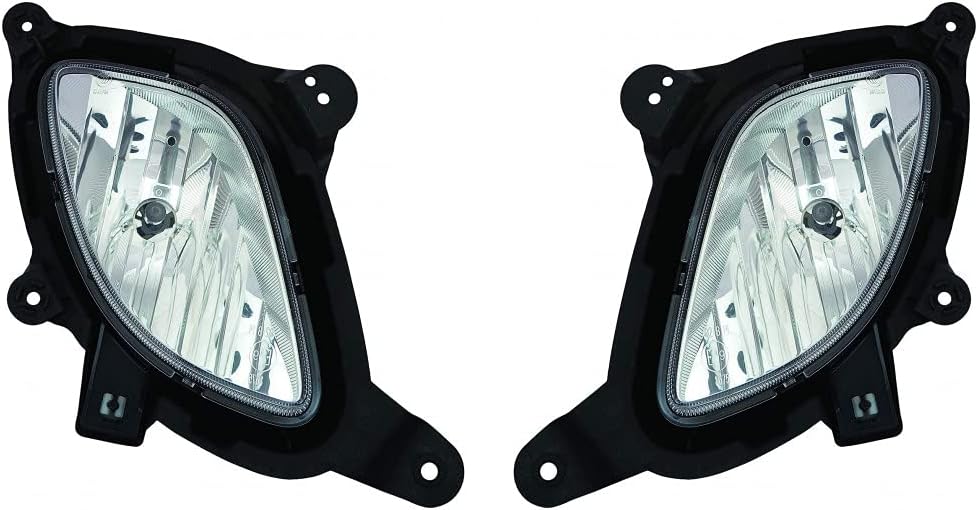 Fog Light Assembly Driver and Passenger Side L954