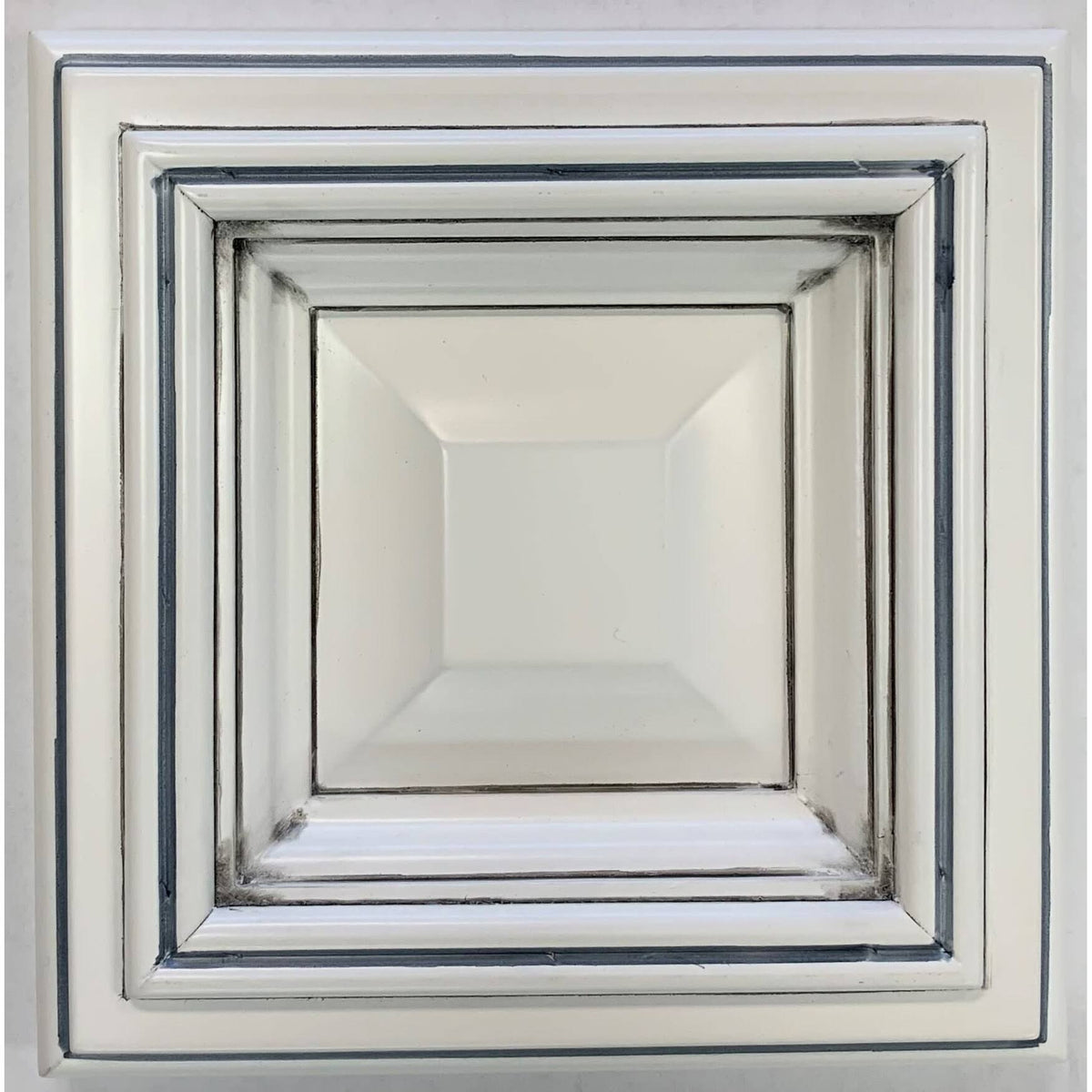 White 18 inch Wide x 42 inch High Single Door Wall Cabinet Q65623