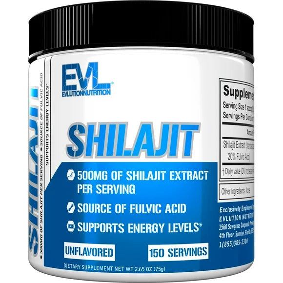 500mg Shilajit Extract Fulvic Acid Supplement L835
