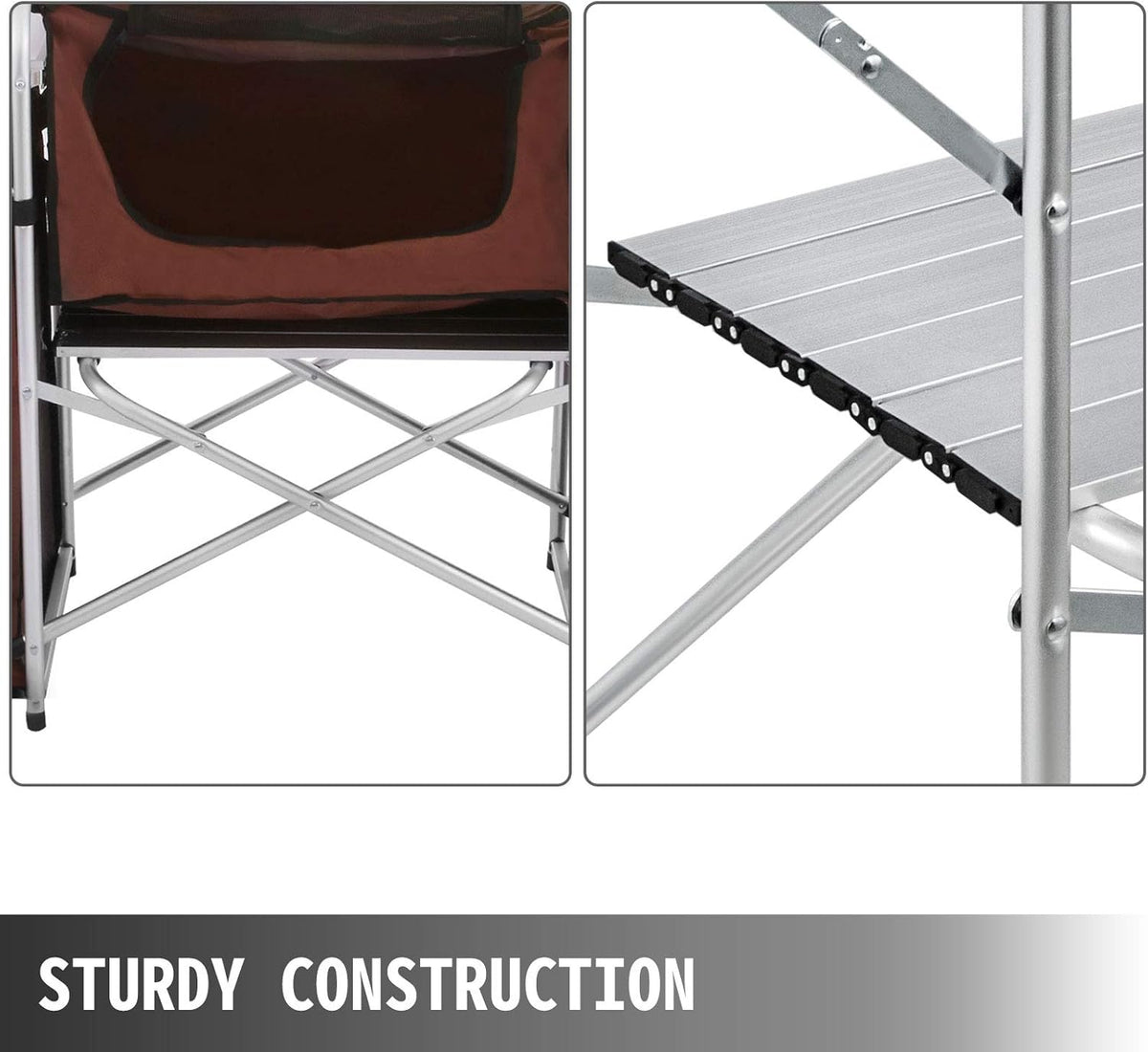Portable Aluminum Folding Cook Table U1445