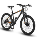 26 Inch Mountain Bike, Shimano 21 Speeds, High-Carbon Steel Frame W17757