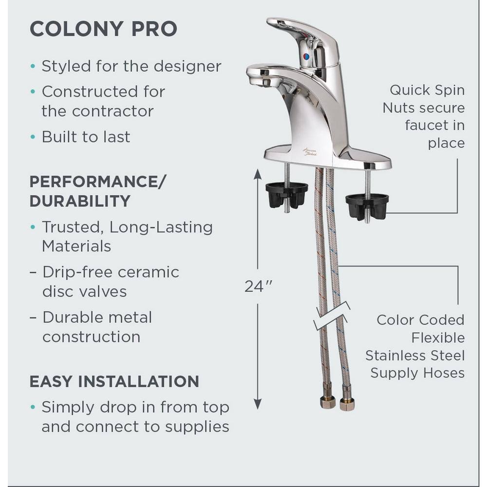 Polished Chrome Single Handle Kitchen Faucet T889744
