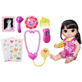 Long Black Hair Baby Doll X18836