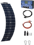 Flexible Monocrystalline 50W Solar Panel Kit with 10A Controller M470
