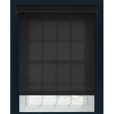 Black 5% Light Filtering Roller Shade T8300