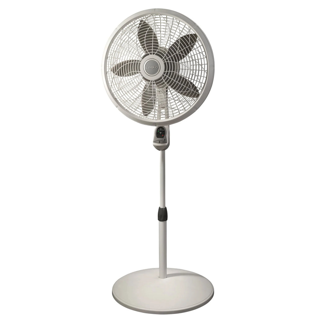 18 Oscillating Pedestal Fan with Remote, 3 Speeds, Black H5484