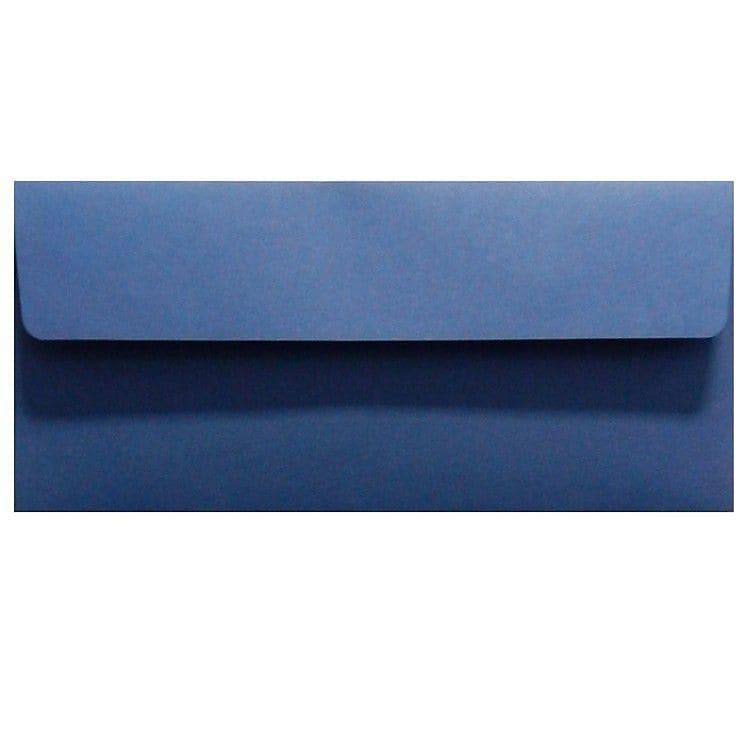 Navy Blue Square Flap #10 Envelopes, 500/BX U430578