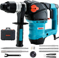 1-1/4 Inch SDS-Plus 12.5 Amp Heavy Duty Rotary Hammer Drill with Case V2651